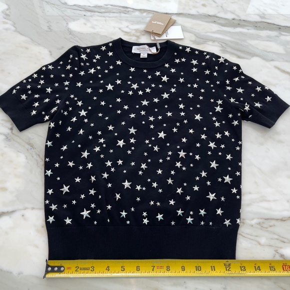 MICHAEL KORS COLLECTION STAR STUDDED KNIT S NWTS! - Picture 12 of 16